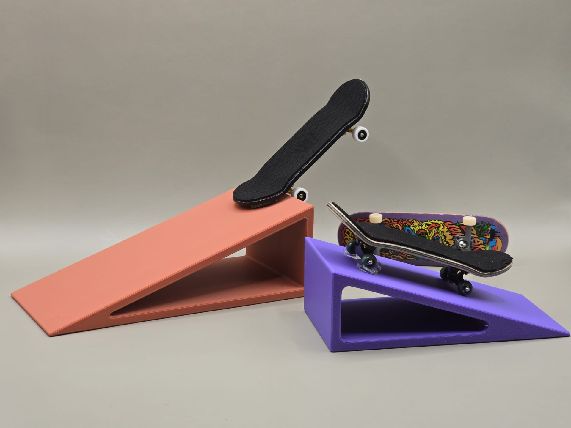 Kicker Ramp Fingerboard Skate Trick Set
