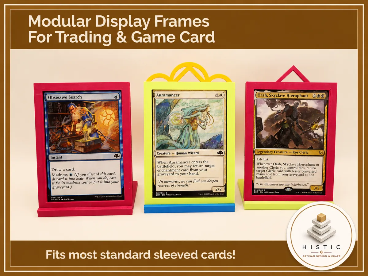 Modular Display Frames for Trading & Game Cards - Free 3D Print Model ...