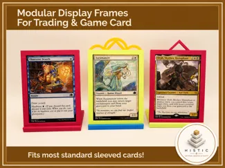 Modular Display Frames for Trading & Game Cards