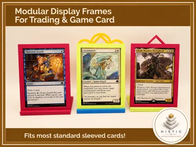 Modular Display Frames for Trading & Game Cards