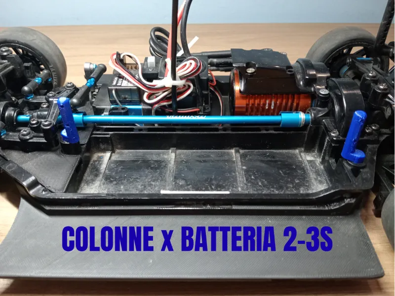 Colonne batteria 2-3s Tamiya TT02
