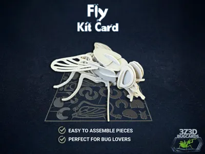 Fly Bug Kit Card - BugCards