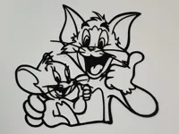 Décoration murale Tom et Jerry — photo 1