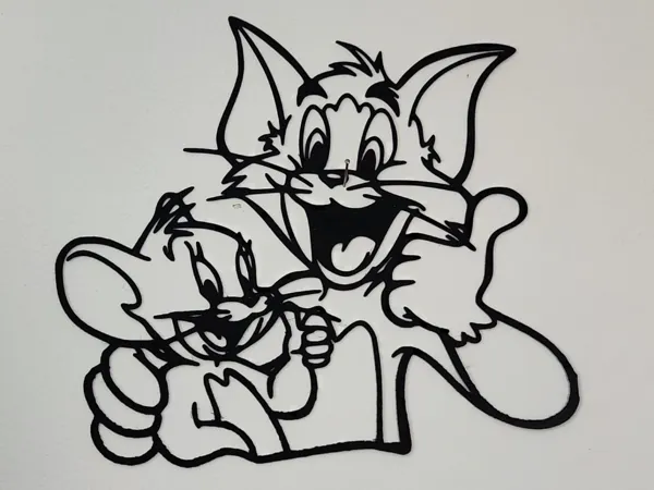 Décoration murale Tom et Jerry