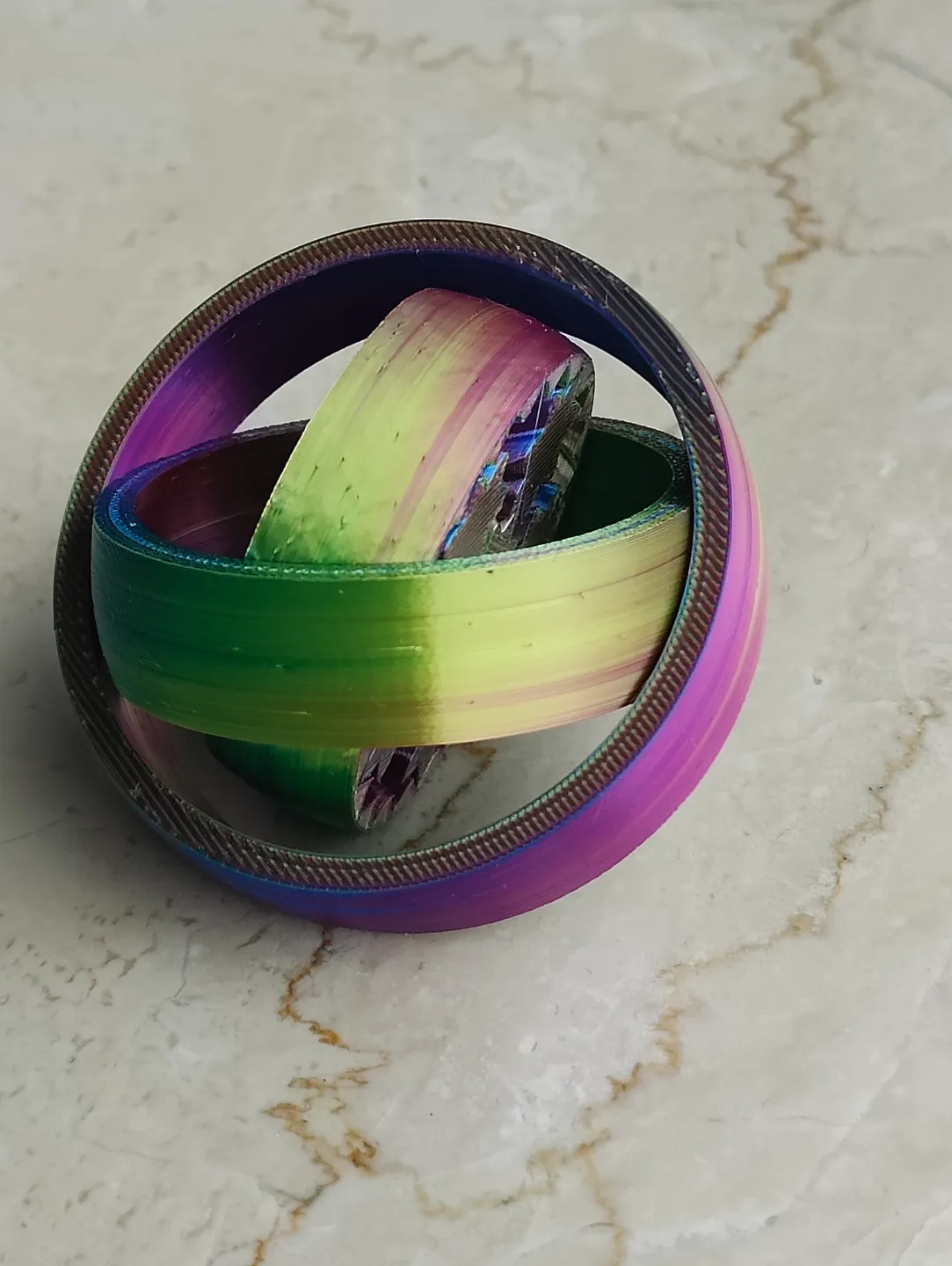 Two-in-One Gyro and Gear Fidget Spinner view 4