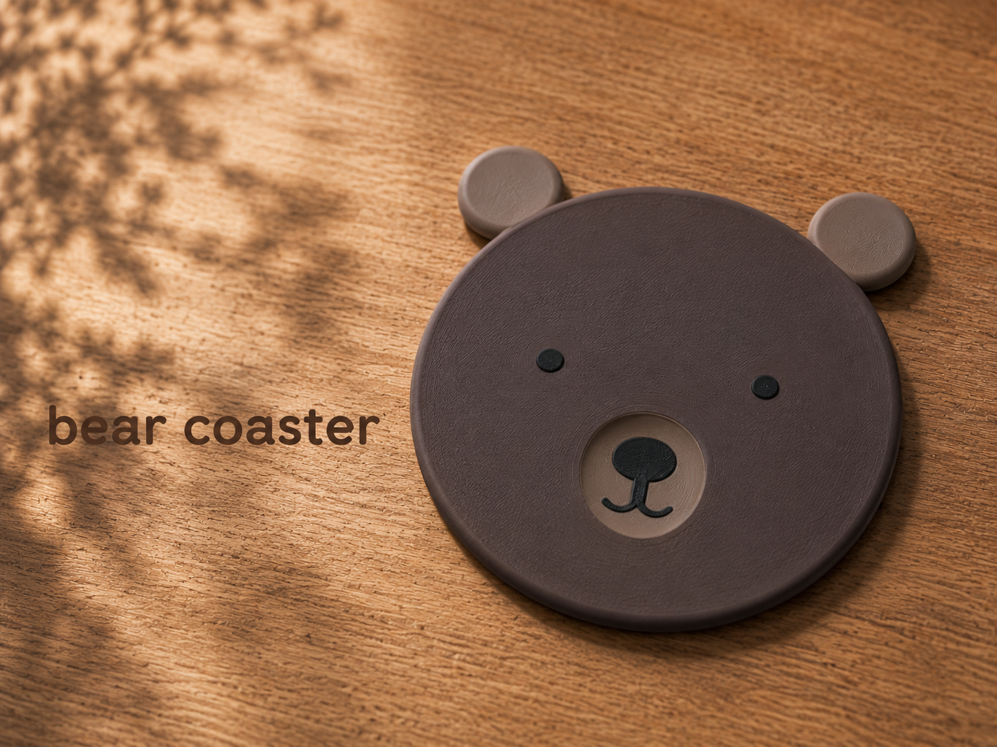 Bear coaster