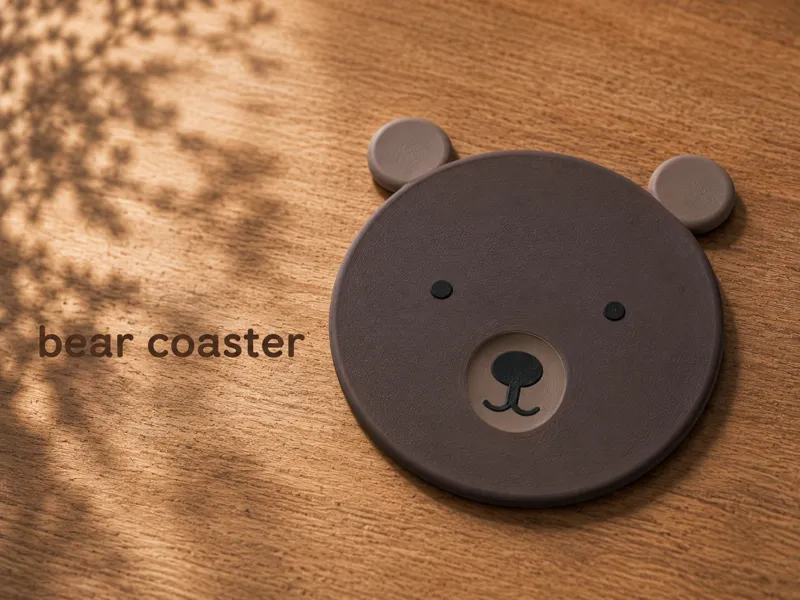 Bear coaster