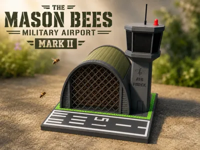 Mason Bees Military Airport House MARK II [NO AMS]