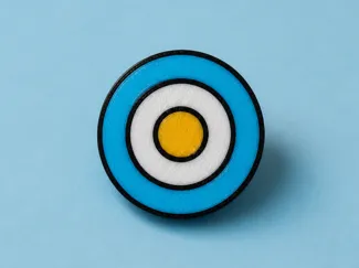 Escarapela Argentina Clasica