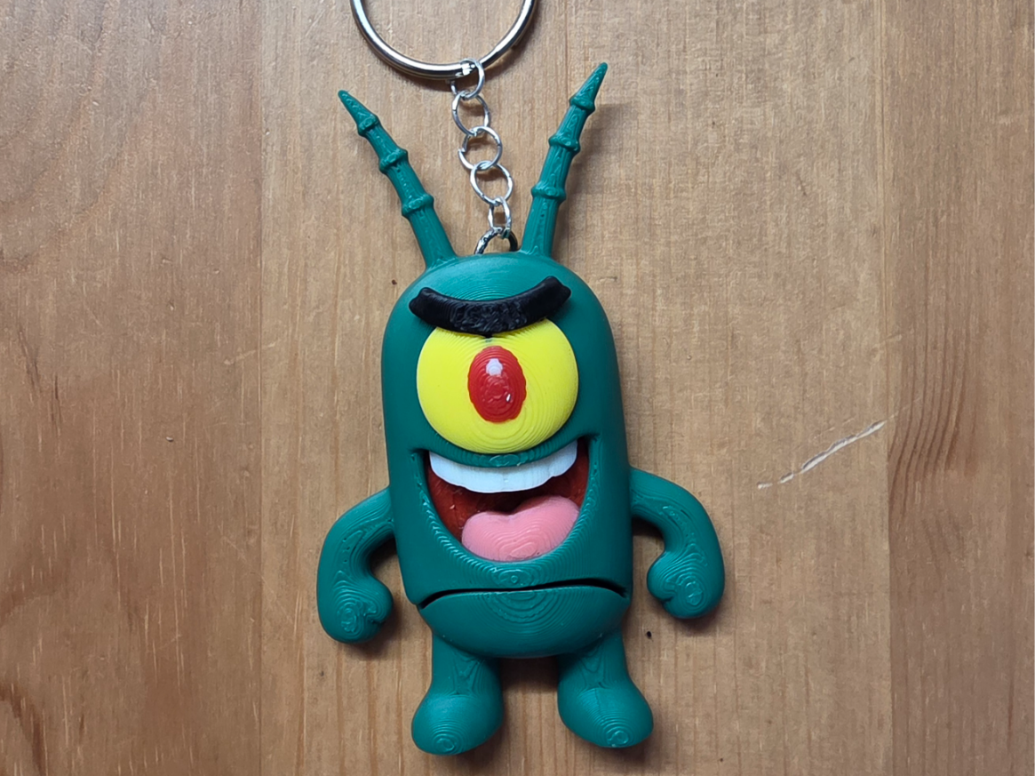 Flexi Plankton Keyring