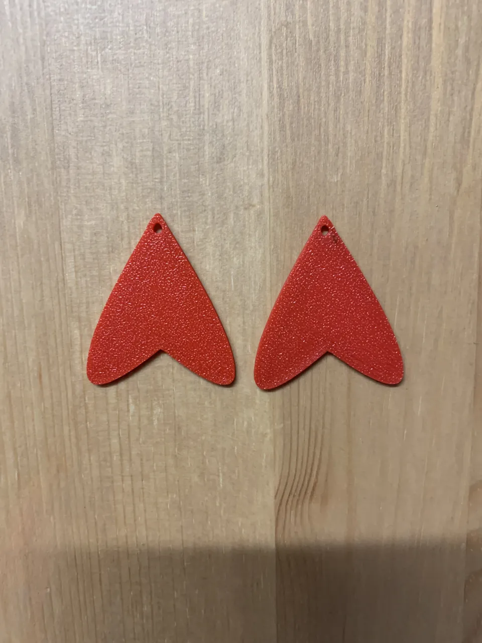 Upside Down Heart Earrings view 2