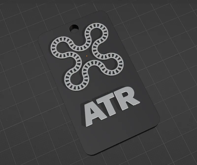 Advanced Test Reactor (ATR) Keychain