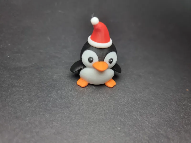 Christmas penguins