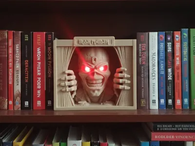 Eddie "The Librarian" interactive book nook