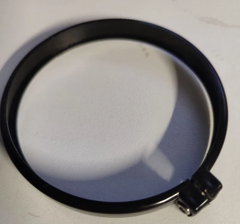 Israeli Gasmask Glas Visier Halter Replacement