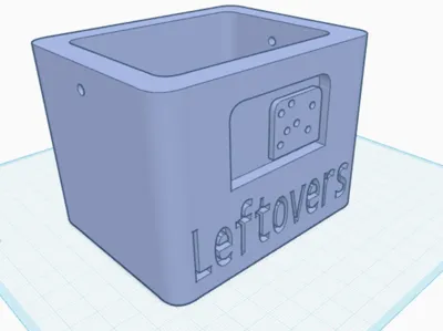 Bucket for Excess Filament