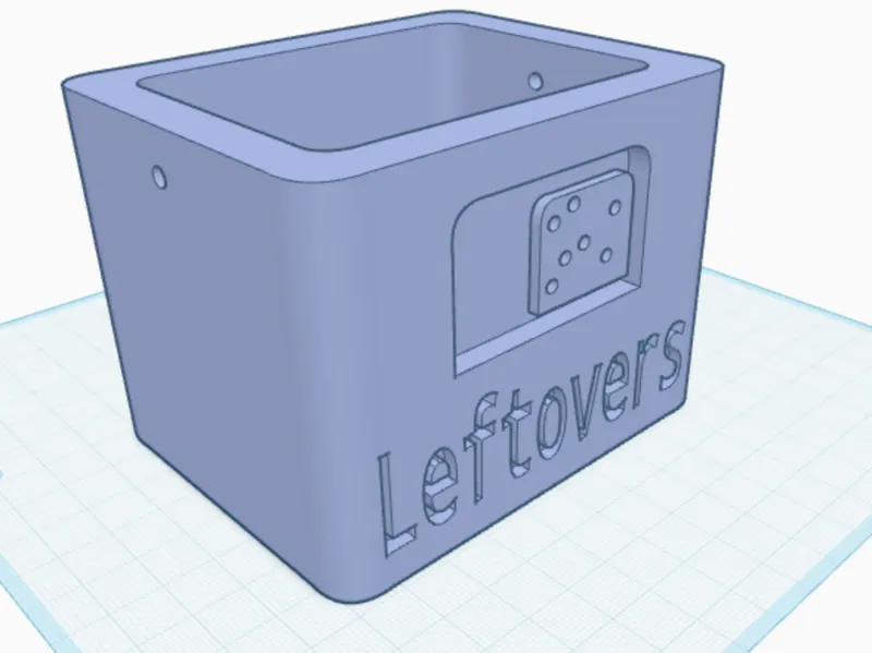 Bucket for Excess Filament
