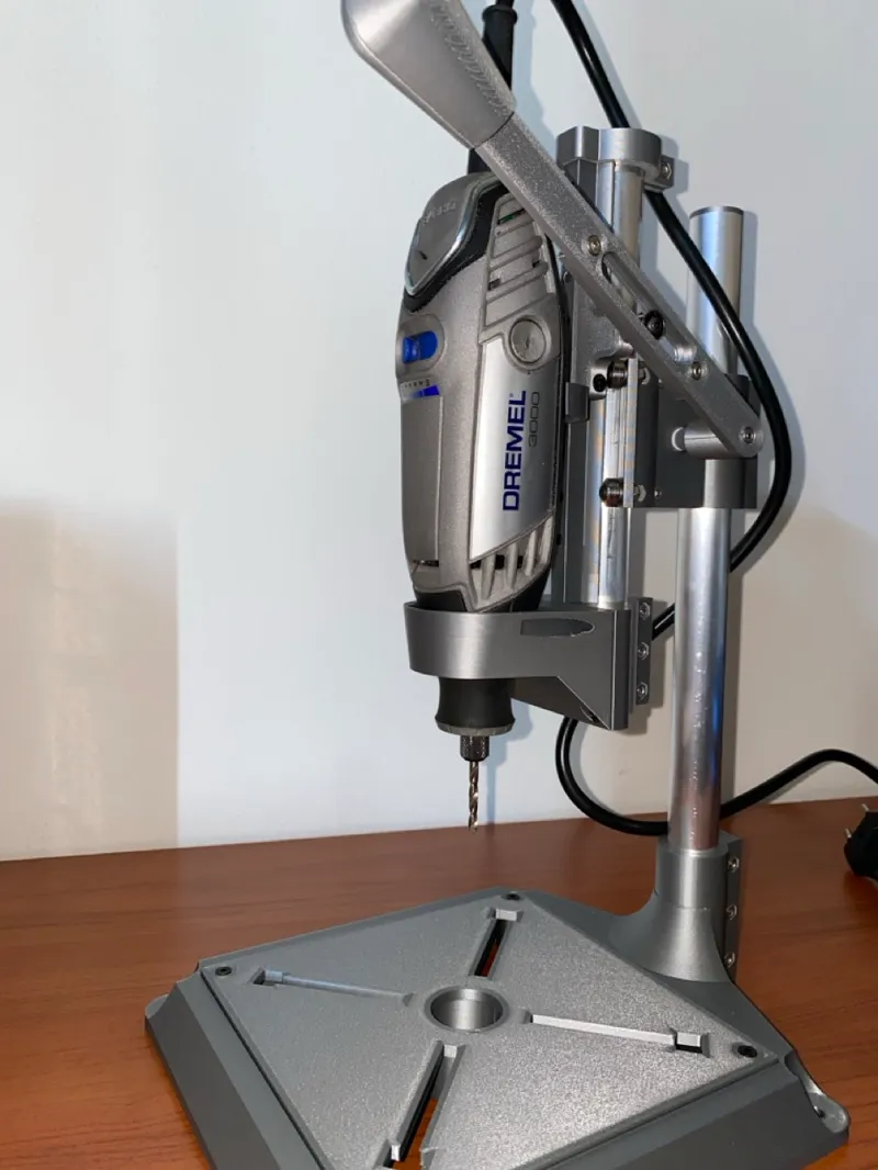Modular drill press (plus Dremel 3000 support)