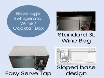 The Beverage Refrigerator Wine / Cocktail Box