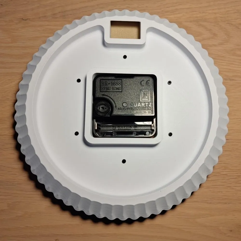 Myco Clock - Nature Inspired Wall Clock - Free 3D Print Model - MakerWorld