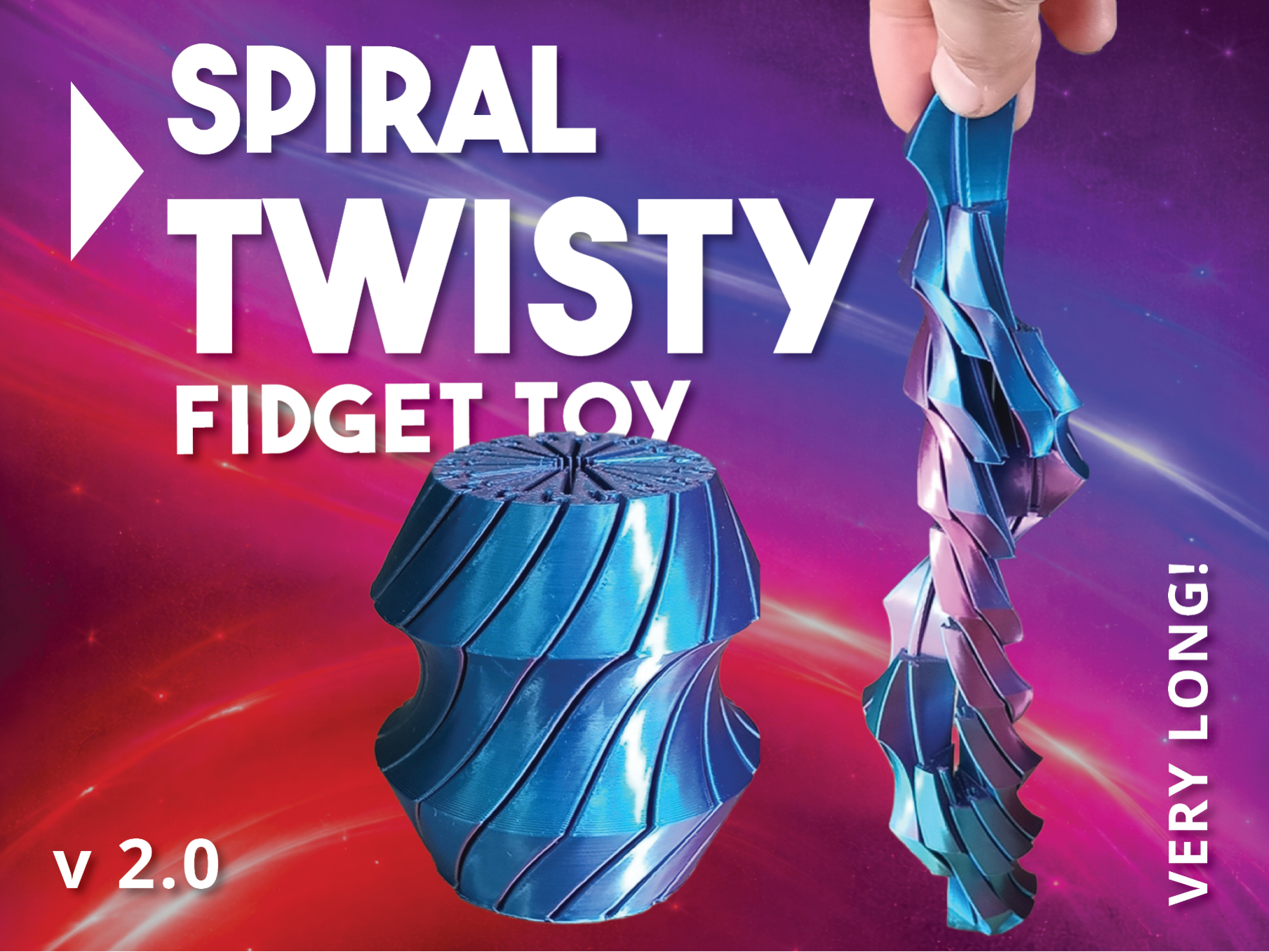 Twisty Spiral Fidget Toy - v2