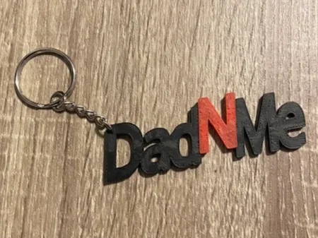 Dad N Me Keychain