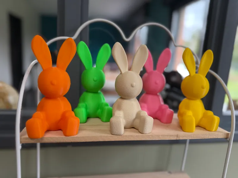 Minimal Easter Bunny