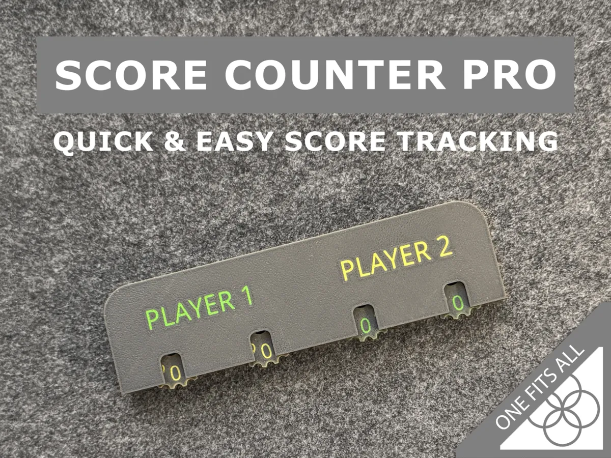 Score Counter Pro – Quick & Easy score tracking - Free 3D Print Model ...