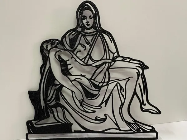 La Pietà de Michel-Ange — sculpture décorative