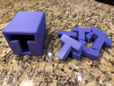 6 T Puzzle Box | Secret Box Brain Teaser