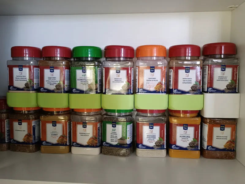 Stackable Container Organizer for METRO Chef Spice