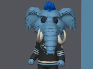 Tusky Figurine