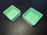 50x50x25 default sizing 0.2mm layer, 2 walls, 15% infill