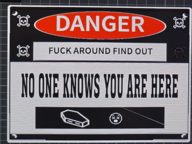 DANGER SIGN