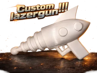 Futurama Inspired Laser Gun