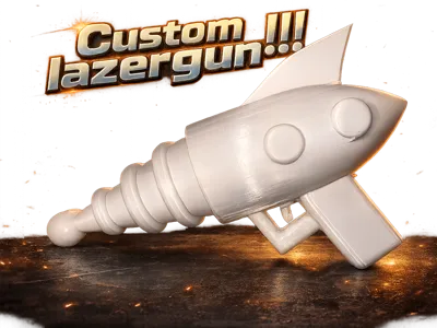 Futurama Inspired Laser Gun 