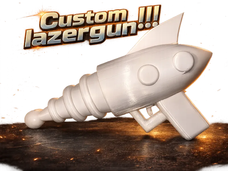 Futurama Inspired Laser Gun 