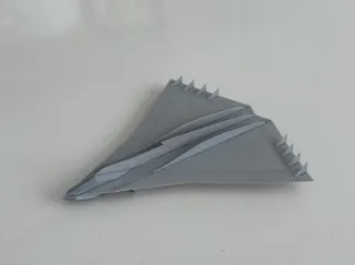 New Chinese Gen 6 Fighter Jet (J-36) Glider
