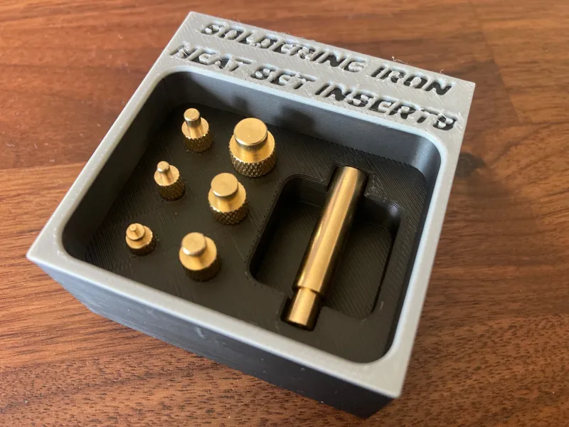 BaBo Heat Set Inserts for Soldering Iron