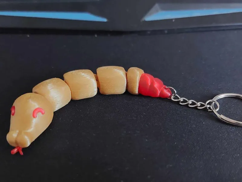 Small Snake Keychain