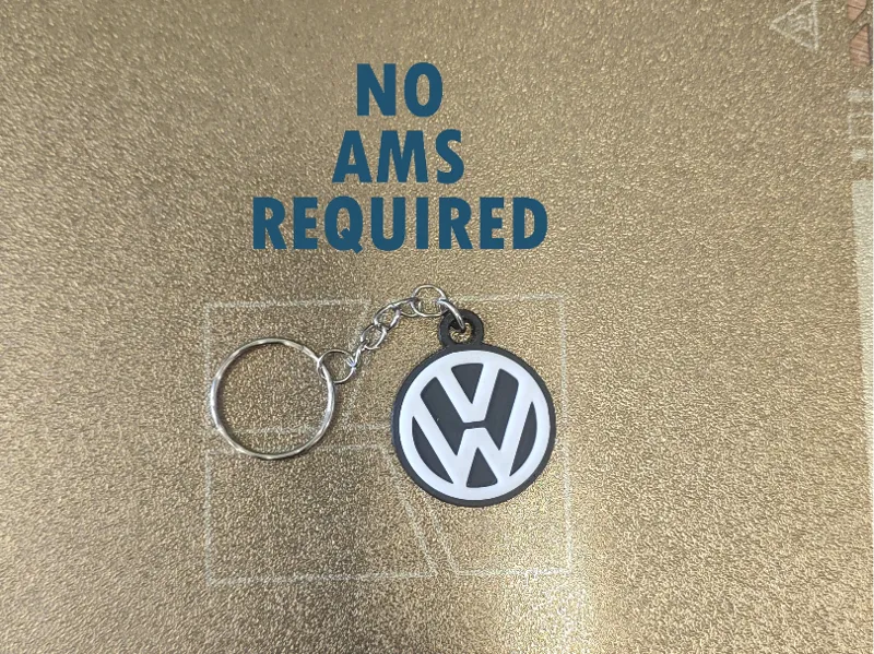 VW Logo Keychain