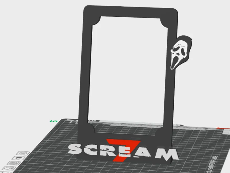 Scream 7 Photo Frame -Ghostface Edition (AMS)