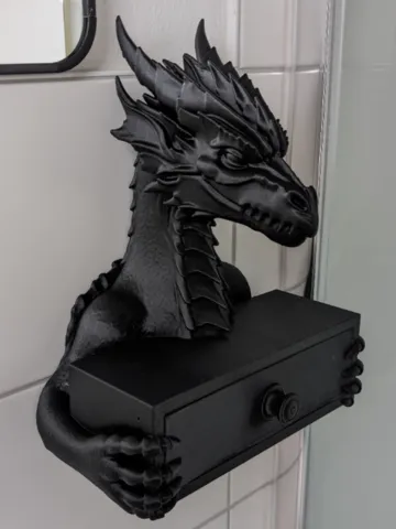 Caja o estuche: Drachenwächter – Aufbewahrungsbox mit Schublade — vista de referencia 2