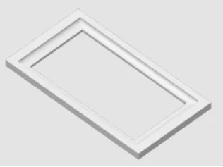 6x11cm paint/picture frame