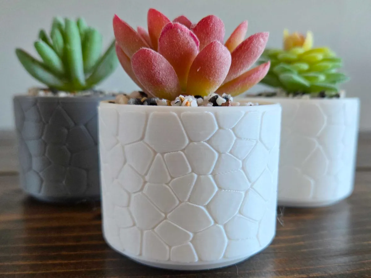 Vase peu profond pour plantes artificielles