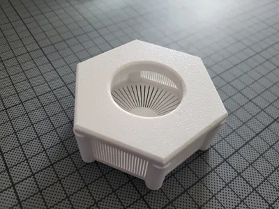 Hexagon Dry Box with Magnetic Attachment