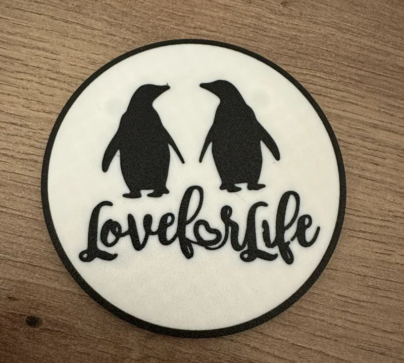 Pingiun Coaster / Love for Life