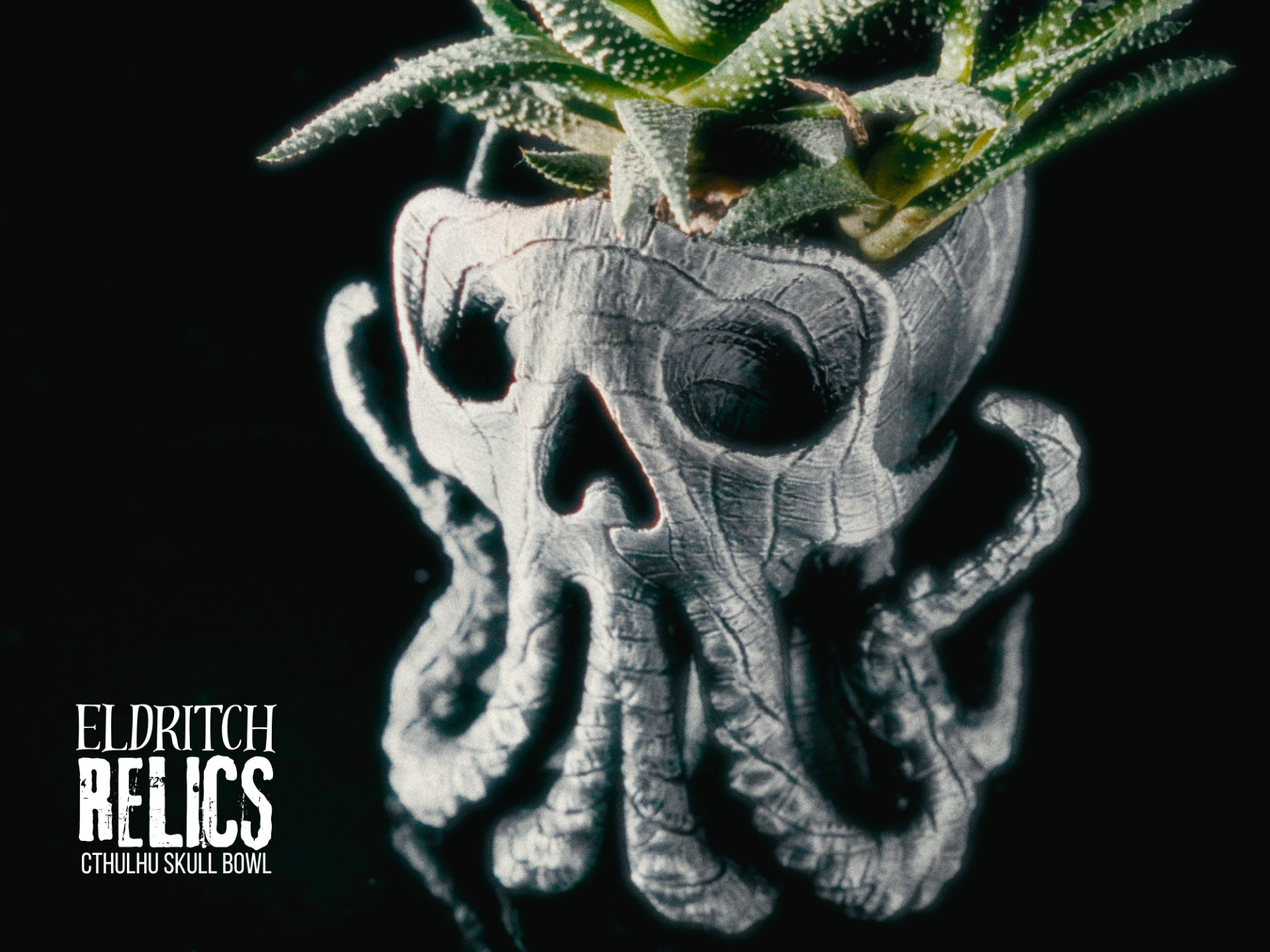 Eldritch Relics: Cthulhu Skull Bowl