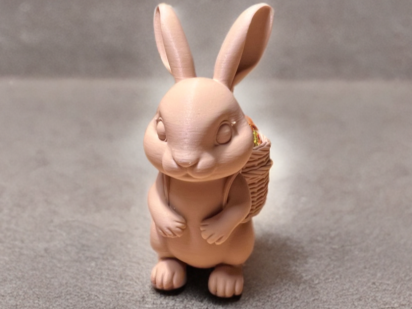 Osterhase mit Korb