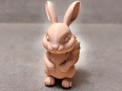 Easter Bunny with Basket